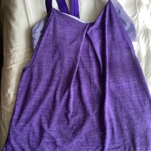 Purple Lululemon tank top
